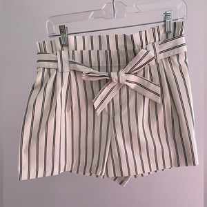 Zara stripped shorts
